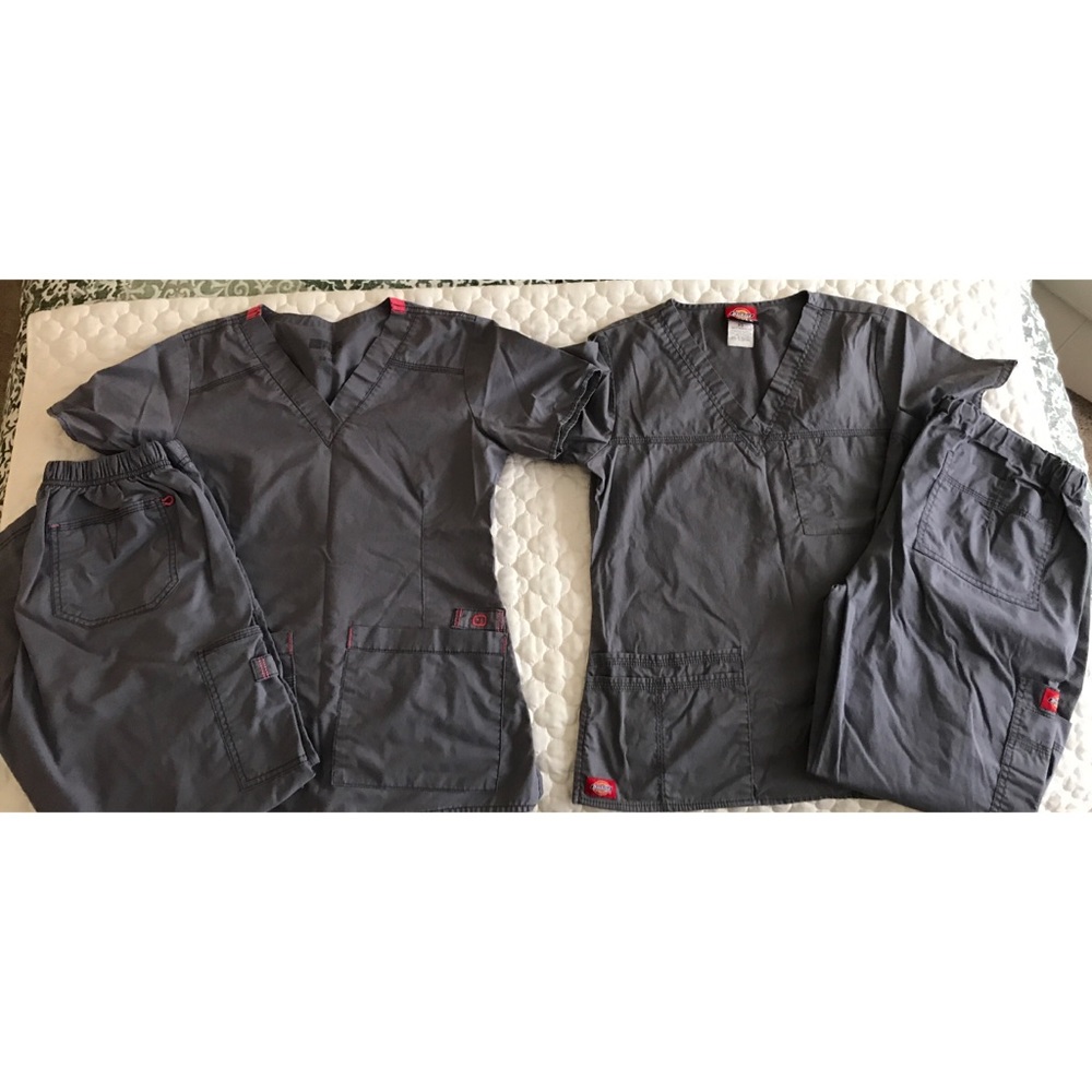 🔥LAST CHANCE SALE: 2 Sets of Grey Scrubs Bundle